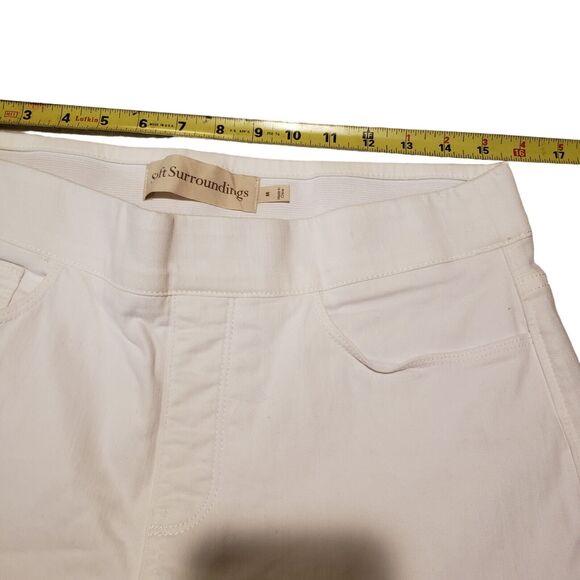 Soft Surroundings pull on elastic waist jeans size Medium - Picture 8 of 12